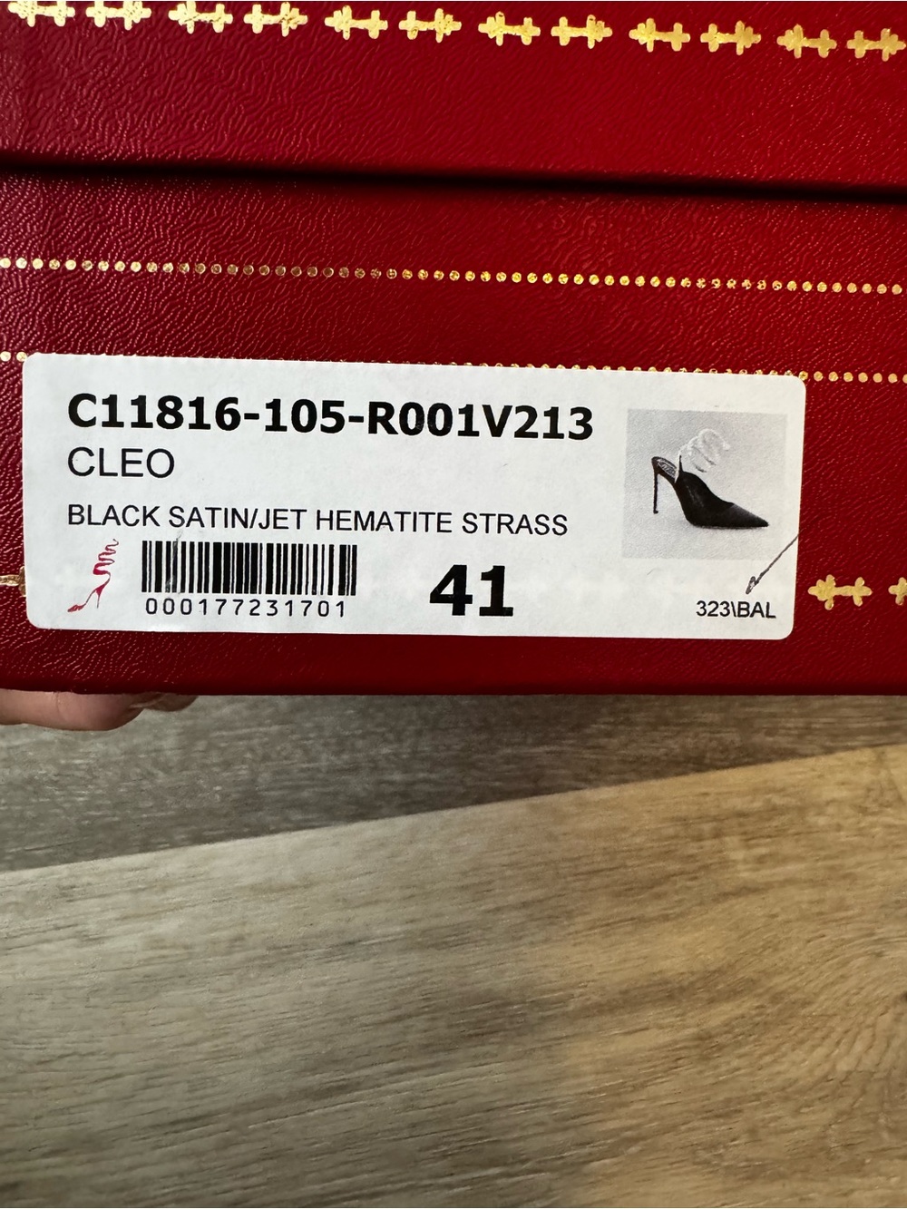 Rene Caovilla Cleo pump (41) new - Picture 14 of 15